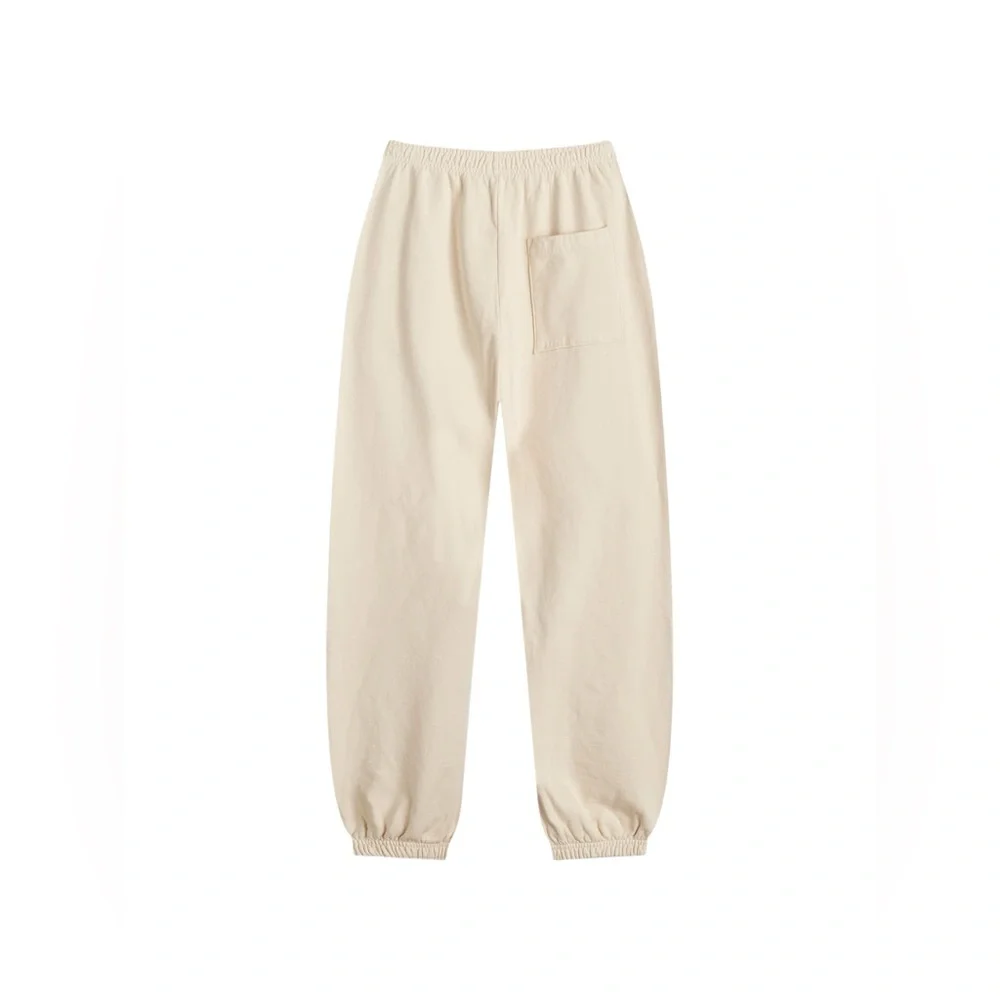 🆕 SPORTY & RICH | S & R SWEATPANTS | CREAM & BLUE | SIZE: LARGE (UNISEX) - Picture 2 of 7